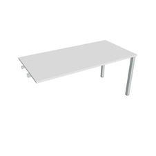 HOBIS prídavný rokovací stôl rovný - UJ 1600 R, biela