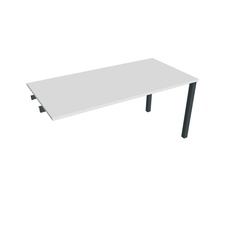 HOBIS prídavný rokovací stôl rovný - UJ 1600 R, biela - 1