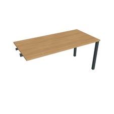 HOBIS prídavný rokovací stôl rovný - UJ 1600 R, dub - 1