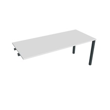 HOBIS prídavný rokovací stôl rovný - UJ 1800 R, biela - 1
