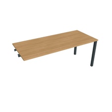 HOBIS prídavný rokovací stôl rovný - UJ 1800 R, dub - 1