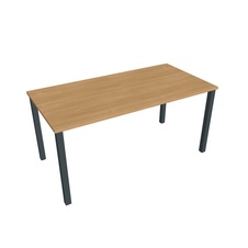 HOBIS kancelársky stôl rovný - US 1600, višňa - 1