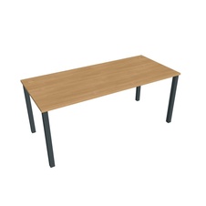 HOBIS kancelársky stôl rovný - US 1800, višňa - 1