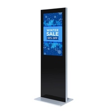 Digitálny tenký totem s monitorom Samsung 43", čierny
