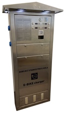 Dobíjací stlpik pre e-bicykle s mincomatom DSS BIG