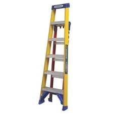 Plastový stojací aj oporný rebrík Leansafe X3 - 4