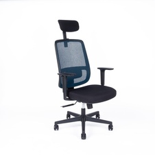 Kancelárska stolička CANTO SP, modrá mesh