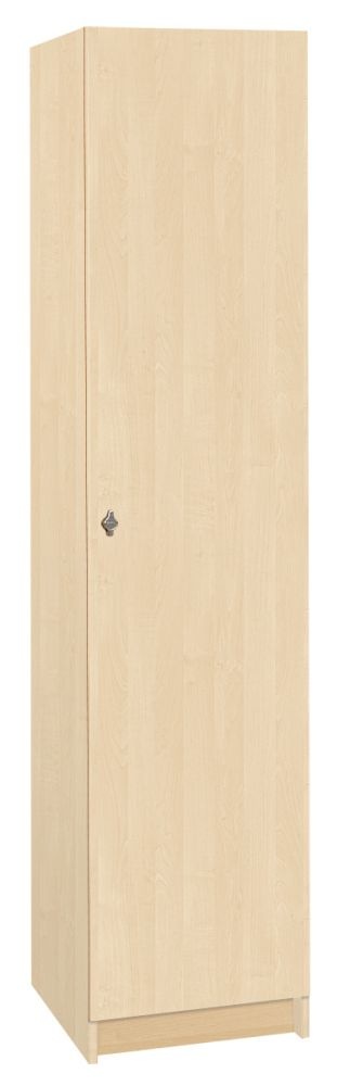 Šatníková skriňa lamino 1-dverová T1970, dekor breza