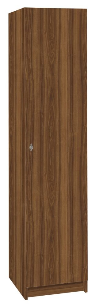 Šatníková skriňa lamino 1-dverová T1970, dekor orech