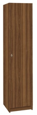 Šatníková skriňa lamino 1-dverová T1970, dekor orech
