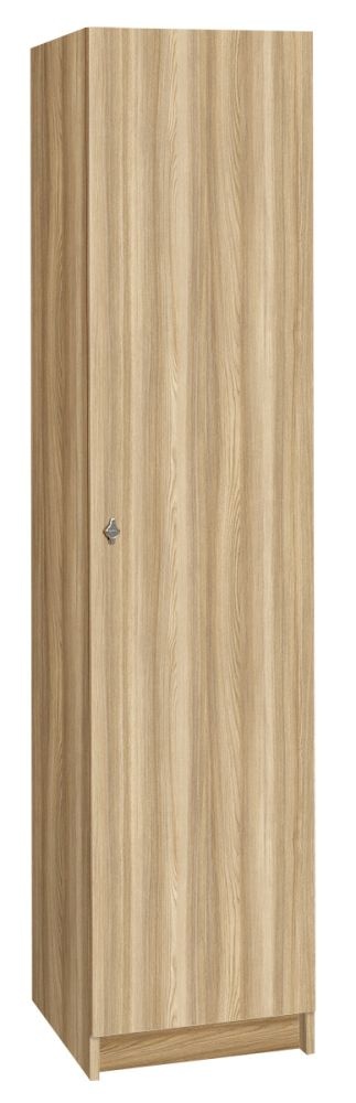 TRITON šatníková skriňa lamino 1-dverová T1970, dekor jaseň Blonde Surfside