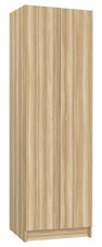 Šatníková skriňa lamino 2-dverová T1970, dekor jaseň Blonde Surfside