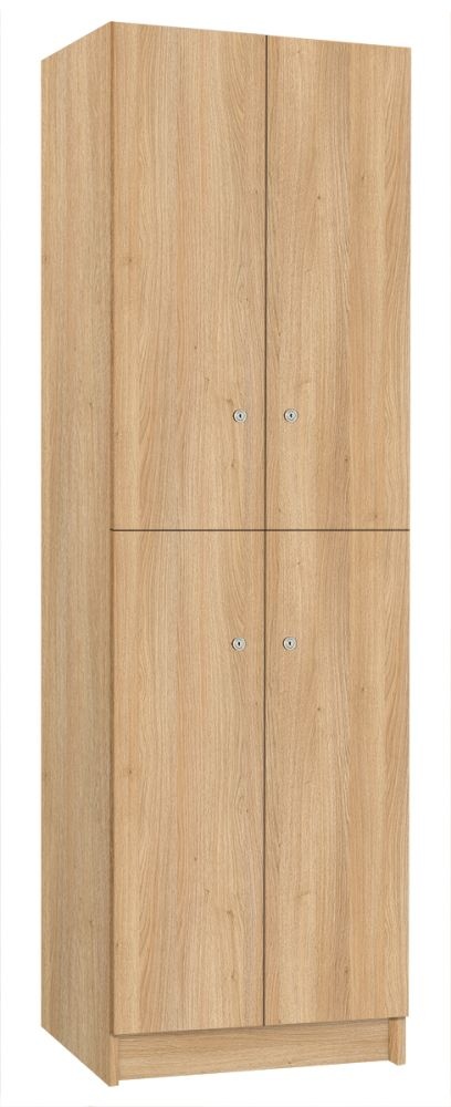 TRITON šatníková skriňa lamino so 4 boxmi T1970, dekor dub Nagano