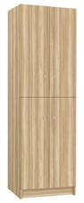 TRITON šatníková skriňa lamino so 4 boxmi T1970, dekor jaseň Blonde Surfside