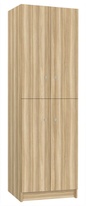 TRITON šatníková skriňa lamino so 4 boxmi T1970, dekor jaseň Blonde Surfside