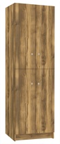 TRITON šatníková skriňa lamino so 4 boxmi T1970, dekor dub Baroque Amber