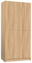 TRITON šatníková skriňa lamino so 6 boxmi T1970, dekor dub Nagano