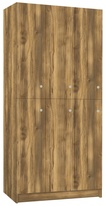 TRITON šatníková skriňa lamino so 6 boxmi T1970, dekor dub Baroque Amber