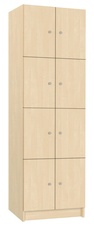 TRITON šatníková skriňa lamino s 8 boxmi T1970, dekor breza