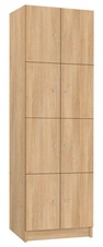 TRITON šatníková skriňa lamino s 8 boxmi T1970, dekor dub Nagano