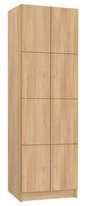 TRITON šatníková skriňa lamino s 8 boxmi T1970, dekor dub Nagano