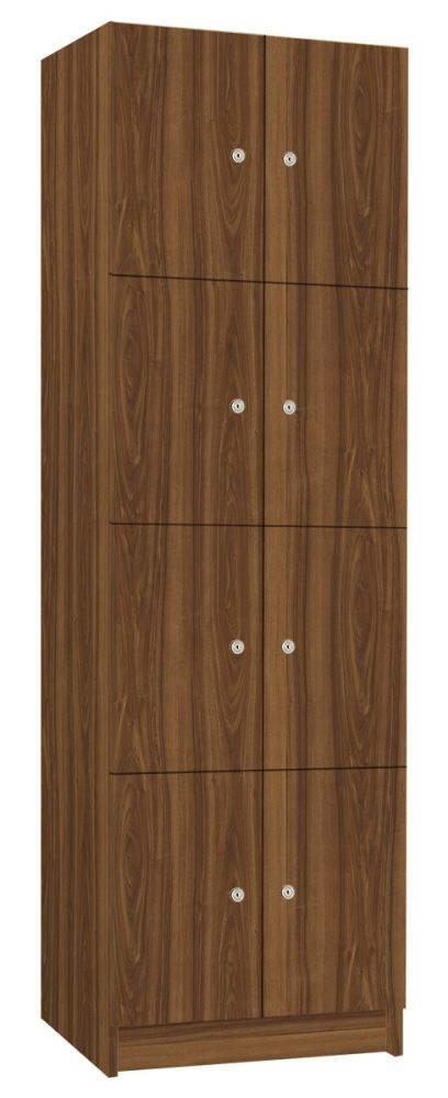 TRITON šatníková skriňa lamino s 8 boxmi T1970, dekor orech