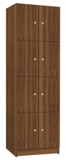 TRITON šatníková skriňa lamino s 8 boxmi T1970, dekor orech