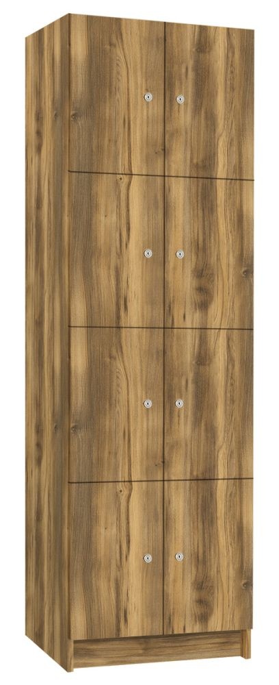 TRITON šatníková skriňa lamino s 8 boxmi T1970, dekor dub Baroque Amber