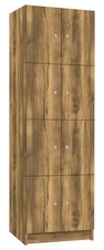 TRITON šatníková skriňa lamino s 8 boxmi T1970, dekor dub Baroque Amber