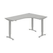 HOBIS trigon elektr.staviteľný stôl stand.ovlad. - MST 2 60 L, šedá