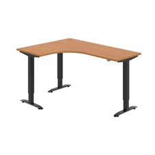 HOBIS trigon elektr.staviteľný stôl stand.ovlad. - MST 2 60 P, jelša - 1