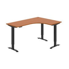 HOBIS trigon elektr.staviteľný stôl pamäť.ovlád. - MST 2M 60 L, čerešňa - 1