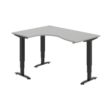 HOBIS trigon elektr.staviteľný stôl stand.ovlad. - MST 3 2005 P, šedá - 1