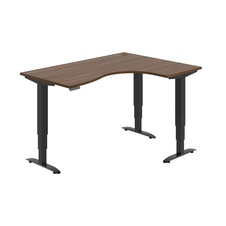 HOBIS trigon elektr.staviteľný stôl pamäť.ovlád. - MST 3M 2005 L, orech - 1