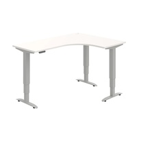 HOBIS trigon elektr.staviteľný stôl pamäť.ovlád. - MST 3M 60 L, biela