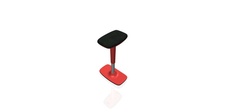 Balančná stolička LEO s červenou konštrukciou