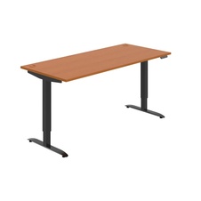 HOBIS výškovo nastaviteľný stôl 180 cm, pamäť.ovlád. - MOTION MS 2M 1800, čerešňa - 1