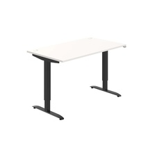 HOBIS výškovo nastaviteľný stôl MOTION MS 2 1400, stand.ovládanie, biela - 1
