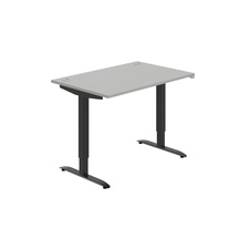 HOBIS výškovo nastaviteľný stôl MOTION MS 2 1200, stand.ovládanie, šedá - 1
