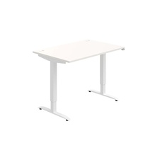 HOBIS výškovo nastaviteľný stôl MOTION MS 2 1200, stand.ovládanie, biela - 2