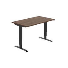 HOBIS výškovo nastaviteľný stôl MOTION MS 3 1400, stand.ovládanie, orech - 1
