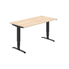 HOBIS výškovo nastaviteľný stôl MOTION MS 3 1600, stand.ovládanie, agát - 1
