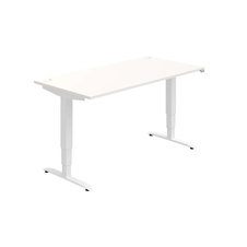 HOBIS výškovo nastaviteľný stôl MOTION MS 3 1600, stand.ovládanie, biela - 2