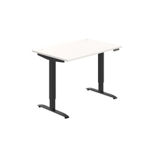 HOBIS výškovo nastaviteľný stôl 120 cm, pamäť.ovlad. - MOTION MS 2M 1200, biela - 1