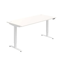 HOBIS výškovo nastaviteľný stôl 180 cm, pamäť.ovlád. - MOTION MS 2M 1800, biela - 2