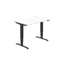 HOBIS výškovo nastaviteľný stôl 120 cm, pamäť.ovlad. - MOTION MS 3M 1200, biela - 1