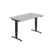 HOBIS výškovo nastaviteľný stôl 140 cm, pamäť.ovlád. - MOTION MS 3M 1400, sivá - 1