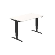 HOBIS výškovo nastaviteľný stôl 140 cm, pamäť.ovlád. - MOTION MS 3M 1400, biela - 1