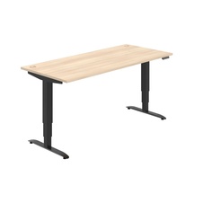HOBIS výškovo nastaviteľný stôl 180 cm, pamäť.ovlád. - MOTION MS 3M 1800, agát - 1