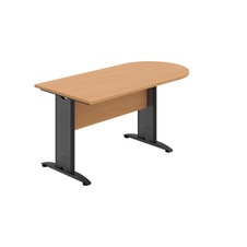 HOBIS prídavný stôl jednací oblúk - CP 1600 1, buk - 1